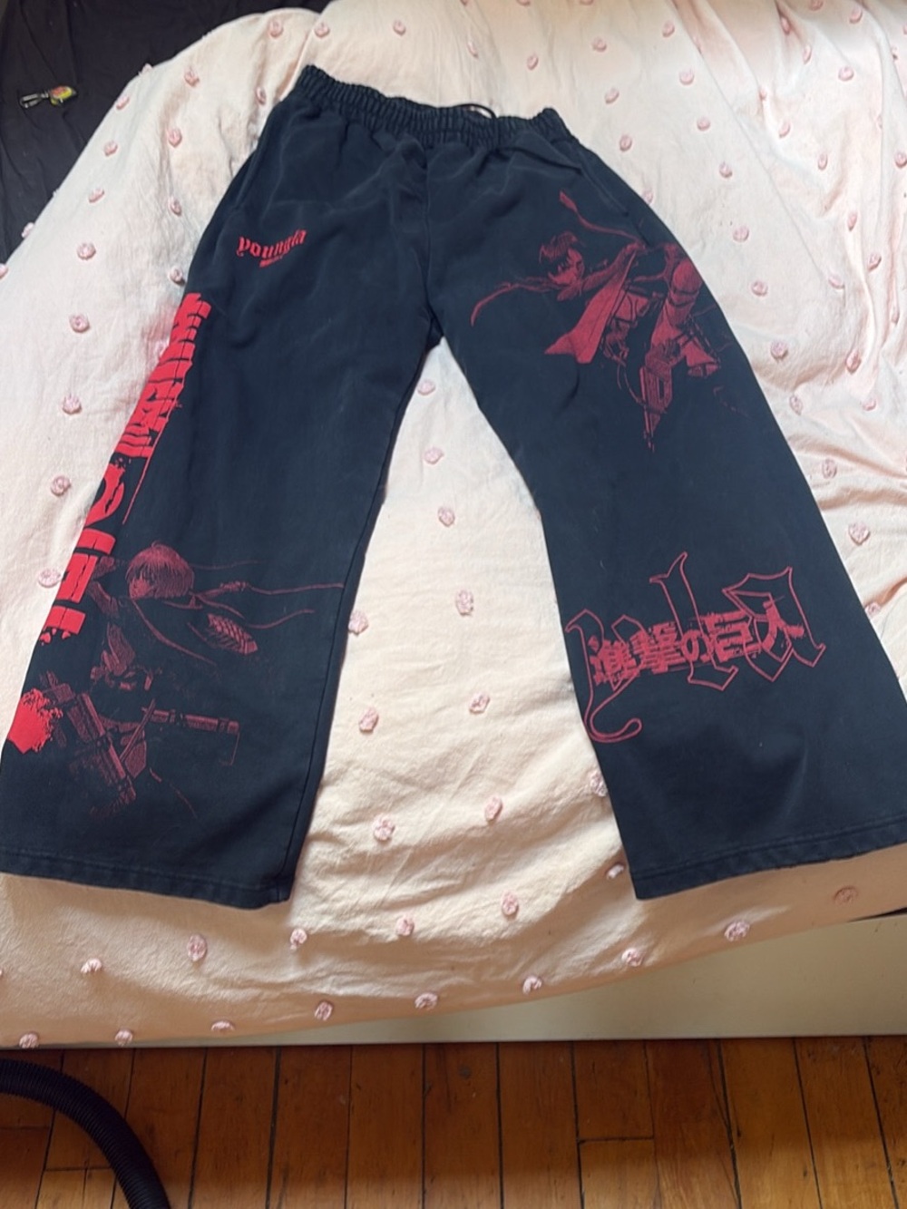 Sold out! Youngla AOT Attack of the Titans Sweatpants men’s medium